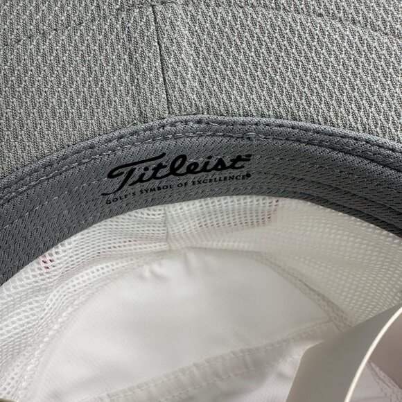 NEW Titleist Tour Aussie White/Royal N2 Blue Bucket Golf Hat - Picture 5 of 6